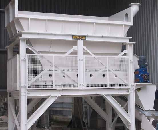 The Belt Feeder is equipped with closely spaced idlers or impact modules for minimum spillage.