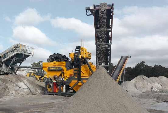 BWSRB SAND RECOVERY UNIT The BWSRB unit is an extremely efficient sand recovery machine consisting of a double bucket wheel, centrifugal slurry pump, two hydro cyclones, collection tank and