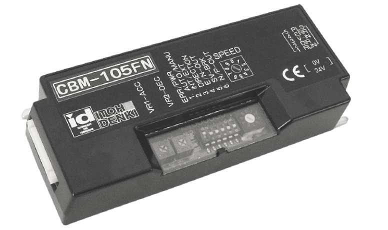 CBM-105FN/FP Circuit Board Features Adjustable acceleration and deceleration time (0 to 2.