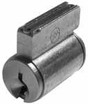T54C replacement cylinder works with all CompX/National pin-tumbler t-knob locks regardless of handing or key operation (key removable in locked or unlocked position) or latch configuration.