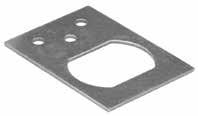 Interchangeable Core SA54 Cam Lock SARGENT For SARGENT interchangeable core cylinders 720-PL3 anti-rotation plate Item Finish Cyl. Diameter Mat.