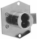 (Pages 24-29) LESS CYLINDER (Schlage Compatible) This product family includes the same locks as our Schlage C keyway but without cylinders.