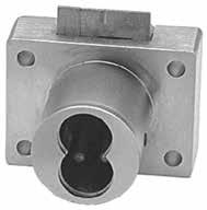 53) 950 Deadlatching Lock BEST For BEST style interchangeable core cylinders Item Handing Finish Cyl.