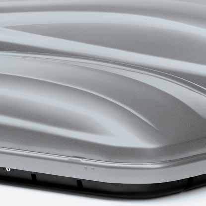01 Mercedes-Benz roof box 330 Capacity approx. 330 litres. Available in titanium metallic.