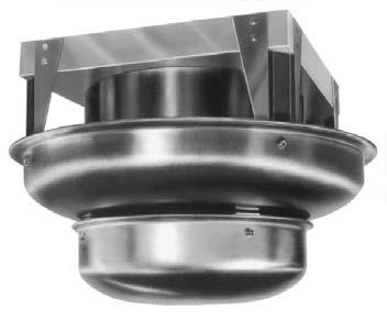 Direct Drive Centrifugal Roof Exhauster PRN Centrifugal Exhausters PRN direct drive fans are centrifugal power roof ventilators designed for exhausting clean air.