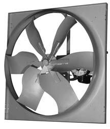 Belt Drive Propeller Wall s s DC, DCK, DCH and K s DC, DCK, DCH and K are belt drive propeller wall fans.