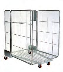 800mm x 1840mm 600kg load capacity Available as a 2,3 or 4 sided version Fully nestable with units of a