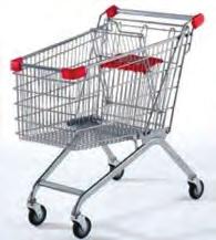 Supermarket Trollies New to our portfolio of products Available in a variety of configurations Range of capacities Various castor options Range of handle and component