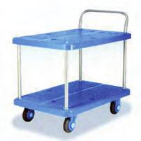 from PP Large Store Picking Trolley Double level picking trolley Handles at each end for ease of movement 3 sided mesh infill for product