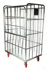 Laundry Cages 4 Sided Laundry Cage With Drop Down Gate 900mm(w) x 650mm(d) x 1600mm(h) Welded rigid cage complete with half drop front