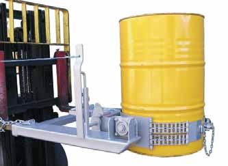 Forklift Attachments Drum Handling Type DL1000 Drum Lifter The DL1000 is the safest drum lifter