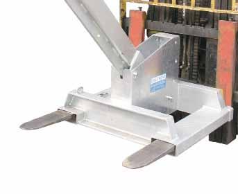 Forklift Attachments Jib Attachments Wide Fork Pocket S series jibs These jibs are fitted with the fork pocket centres set at a wider measurement than the standard range.