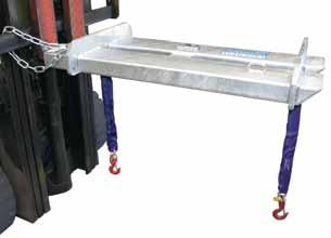 Supplied with multiple lifting points and supplied with 4 slings, this unit can be used for both 2 point and 4