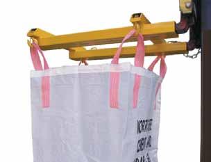 Forklift Attachments Jib Attachments Type BJFL-1 Bulk Bag Jib Slip on jib attachment which is suitable for handling