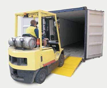 Forklift Attachments Container Access Ramps Type CRN65 Ramp The