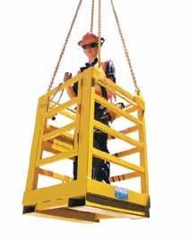 Crane & Overhead Lifting Crane Work Platform Cages Type WP-C4 One person cage, without roof