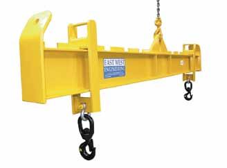 Crane & Overhead Lifting Spreader Beams Type CSB Spreader Beam The CSB Crane Spreader Beam is available in a range of capacities and lengths to suit any application.