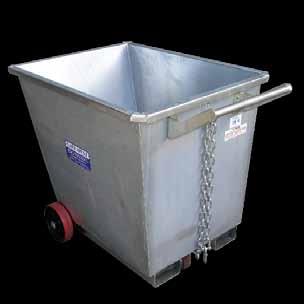 Waste & Storage Bins Forklift Tipping Bins Type CFS Tipping Bin The light weight and cost effective