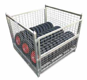Storage Cages / Trolleys / Pallets Stillage Cage Type PCM-01 Stillage