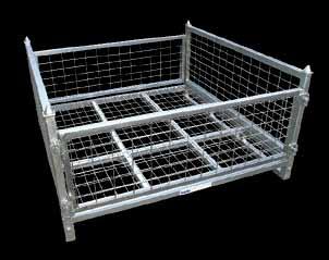 Storage Cages / Trolleys / Pallets Stillage Cage Type PCMH-03 Stillage Cage The