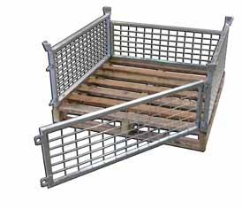 Storage Cages / Trolleys / Pallets Pallet Cage Type PCTH-04 Pallet Cage The PCTH-04