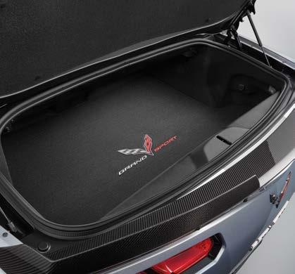 . Z0 LOGO PREMIUM CARPETED JET BLACK CARGO MAT Available for coupe and convertible.