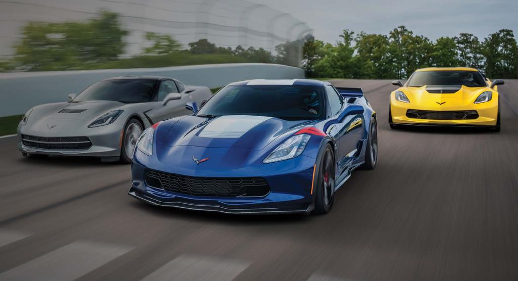 DRIVE YOUR IMAGINATION. With its provocative looks and precise performance, Corvette owns a distinct road presence.