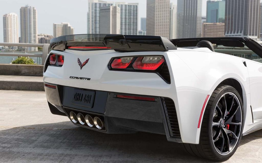 PERFORMANCE PARTS TAKE IT TO THE NEXT LEVEL. With Corvette Z0, it s all about downforce.