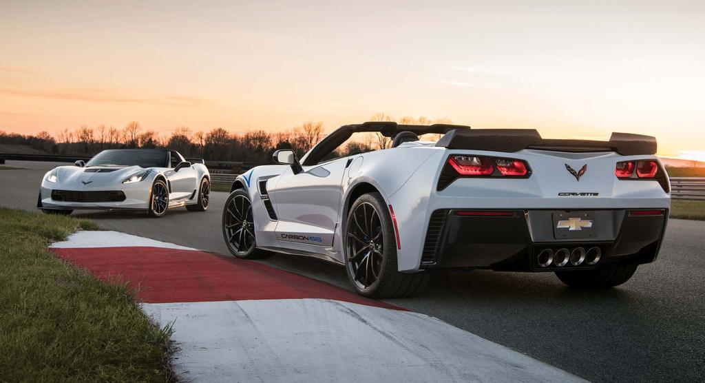 SPECIAL EDITION YEARS. ONE SPEED. Celebrate years of innovation with this limited edition that exemplifies Corvette performance.