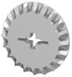 30 Chapter 2 Playing with Gears The most common member of this class is the 12t bevel gear, which can be used only for this task (Figure 2.