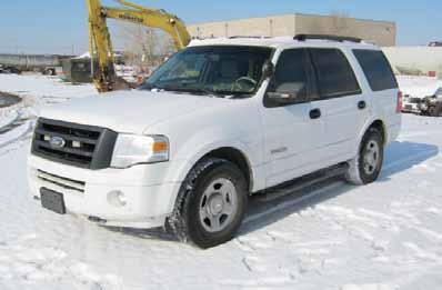 88 Reach 2008 Ford Expedition 4x4 SUV Live Auction with Live On-Line Bidding Available at www.