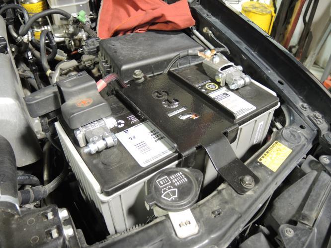 LX470 1998-2007 Installation Instructions - 6 of 6 8. Installation complete. Disclaimer; The Slee Off Road Battery tray is designed to fit an Interstate 31P-AGM7.