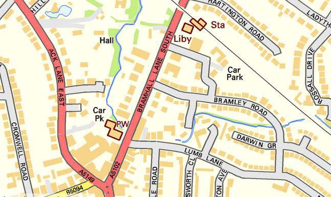 Extent of observed areas Figure 11 - Bramhall Observed Areas Table 6 - Observed Pick Ups in Bramhall, Ack Lane Car Hackney acting Stockport waited but left waited but left Waited but left Day (Non