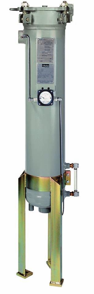 RVFS vessels utilize proven filter design technology and can be used as a coalescer, separator, water absorber, or clay treater by changing internal components, flow direction, or by selecting