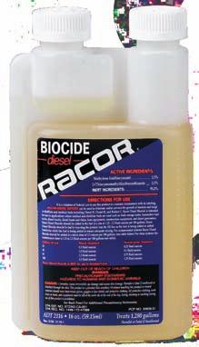 Racor Additives We ve Bottled Racor Protection Racor Additives are performance-enhancing products for all climates and seasons. There are several convenient sizes, including 16 and 32 oz.
