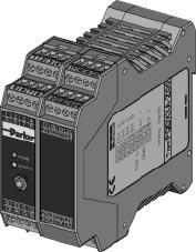Electronic Module QDXX (digital) The digital control module code QDXX-Z is designed for rail mounting.