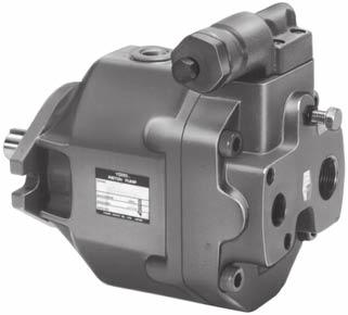 Variable Displacement Piston Pumps Pressure Compensator Valve Pressure Adj. Screw Spool Control Piston Drain Port Flow Adj.