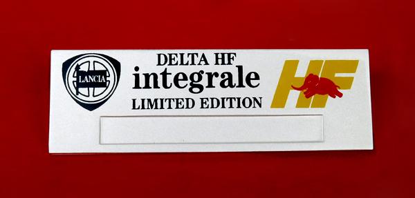 Others->Emblems Delta HF Integrale Limited... HF With Elephant Enamel.