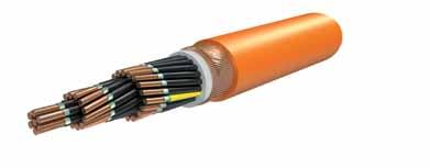 PYROHALON C control cable Halogen-free, fire-retardant cables with insulation of cross-linked polymer, with concentric core for a voltage of 0,6/1 kv PYROHALON PLUS C control cable Halogen-free, fire