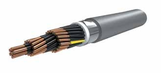 PYROHALON A control cable Halogen-free, fire-retardant, armored cables with insulation of cross-linked polymer, for a voltage of 0,6/1 kv Control cables are used to transmit control signals both
