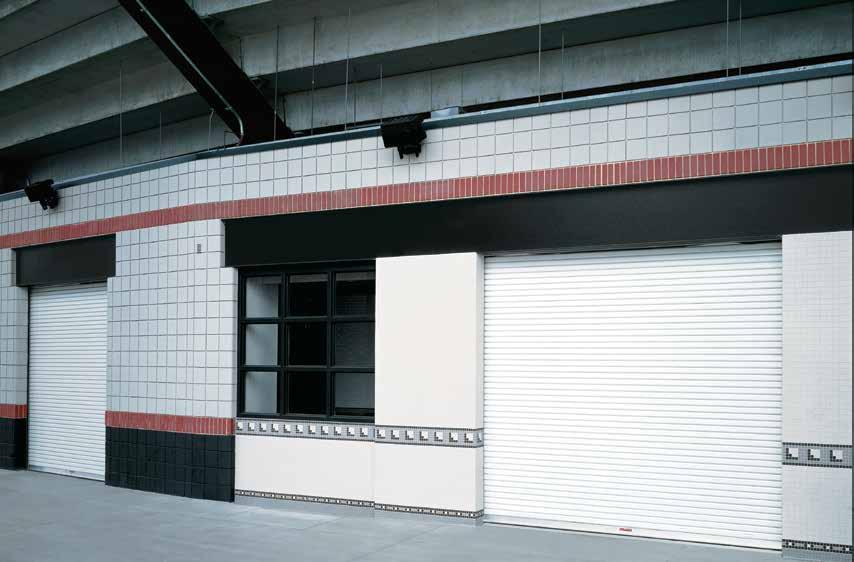 COIL-AWAY ROLLING DOORS MODEL 600 The Model 600 is ideal for light commercial applications where economy and functionality are important.