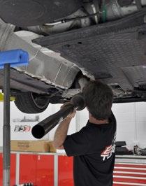 REMOVING THE STOCK DOWNPIPE Step 19: To remove the downpipe from the
