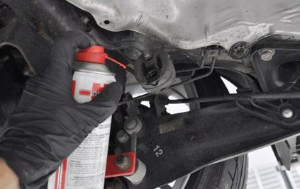 Step 4: Slide the new exhaust clamp over the muffler inlet pipe, be sure to orient the