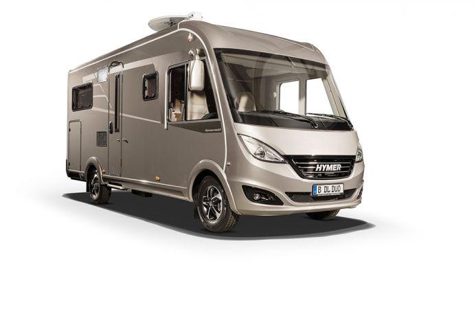 HYMER DuoMobil B-DL Highlights Exclusive integrated model for couples.