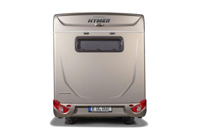 left in the direction of travel, the HYMER DuoMobil B-DL 534