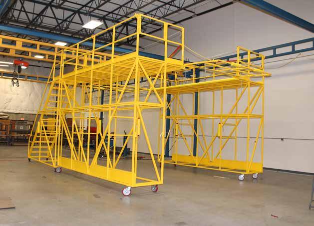 Call Ballymore today: 800-762-8327 CUSTOM ENGINEERED WORK S CUSTOM VERTICAL ACCESS SOLUTIONS Ballymore s custom design & fabrication capabilties can meet requirements for projects of all sizes and