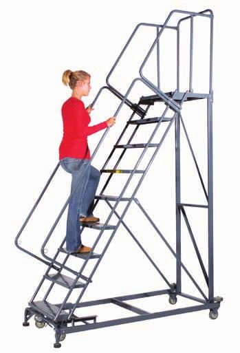 Monster Line Rolling Safety Ladder Most Heavy-Duty Rolling Ladder in the Industry # OF S 9 10 11 12 13 14 1 INCHES ML063221 ML073221 ML083221 ML0221 ML103221 ML113221 ML123221 ML134021 ML144021