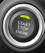 * If you have to bring the engine to an emergency stop while driving, press and hold the Start/Stop button for 3 seconds or more, or press it quickly 3 times or more.