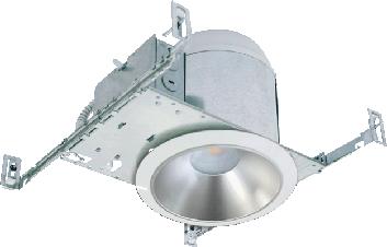 6 Residential New Construction Recessed ROUND Painted Reflector (RT6R-WH) Baffle (RT6B) Clear Reflector (RT6R-HZ) LRD6 DESCRIPTION NEW CONSTRUCTION Housing designed for use with a separate engine kit