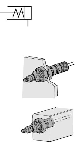 Pin Cylinder/ingle cting pring Return eries ø, ø, ø short stroke miniature cylinder with a shorter overall length.
